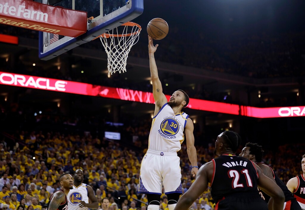 Sport betting fans were never in doubt as the Warriors take a 2-0 lead in their series against the Trail Blazers