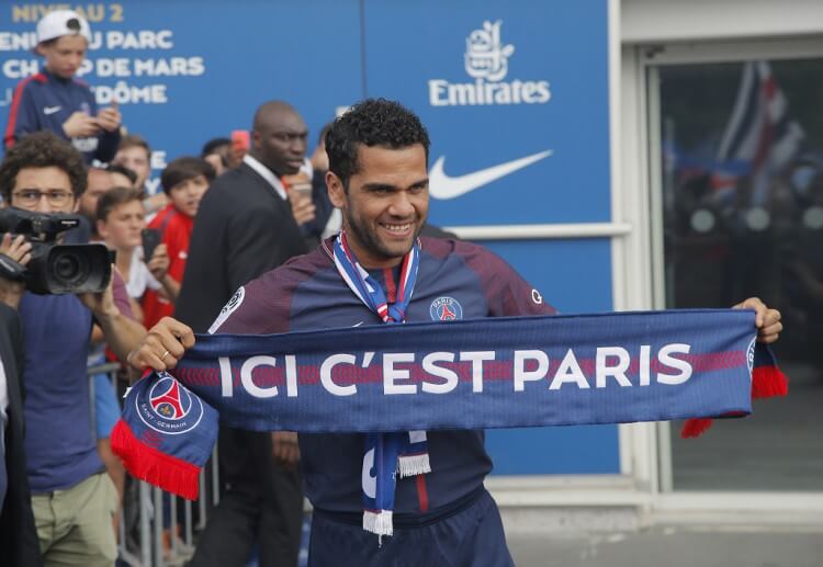 Dani Alves có thể mang lại thay đổi cá cược thể thao trong trận PSG và Monaco