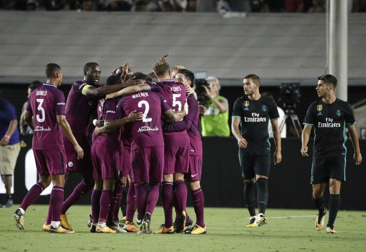 Man City mengejutkan bursa taruhan dan meraih kemenangan besar atas Real Madrid dalam pertandingan ICC mereka di Los Angeles