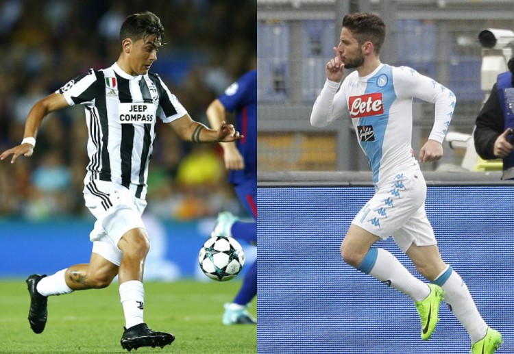 Juventus dan Napoli tetap menjadi unggulan juara dalam taruhan sepak bola pekan ini di Serie A