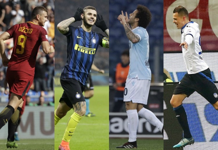 Football betting fans of AS Roma, Lazio, and Inter Milan counting on the players to deliver again this Week 25