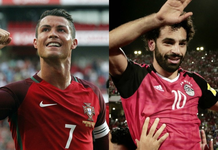 Para penggemar taruhan langsung bersemangat untuk melihat Cristiano Ronaldo bertarung menghadapi Mohamed Salah dalam pertandingan persahabatan