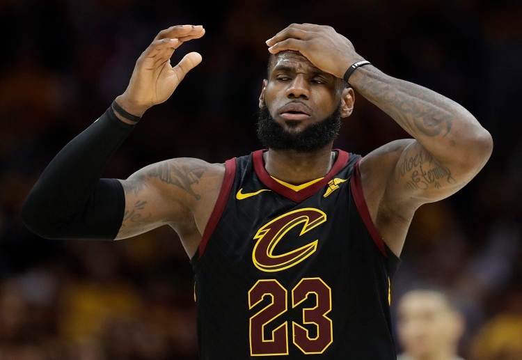 LeBron James will definitely do his best to align the betting odds in the Cavs' favour