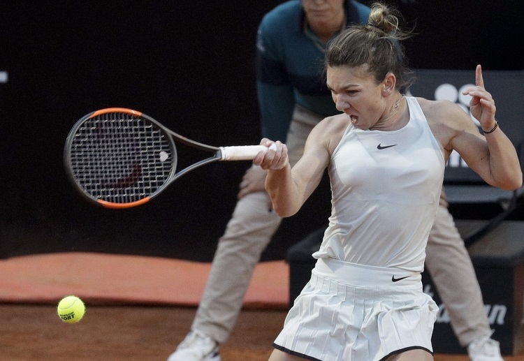 Simona Halep không gặp nhiều khó khăn ở những lượt đấu đầu tiên.