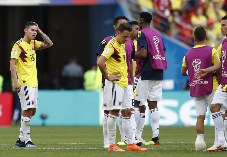 Vòng bảng World Cup: Lối chơi nhuần nhuyễn cùng với thể lực sung mãn giúp cho Colombia hầu như kiểm soát trận đấu tốt và có nhiều cơ hội