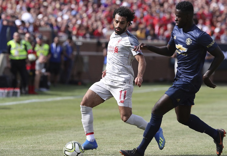 Mohamed Salah helps Liverpool achieve an impressive 1-4 win against Manchester United in ICC 2018