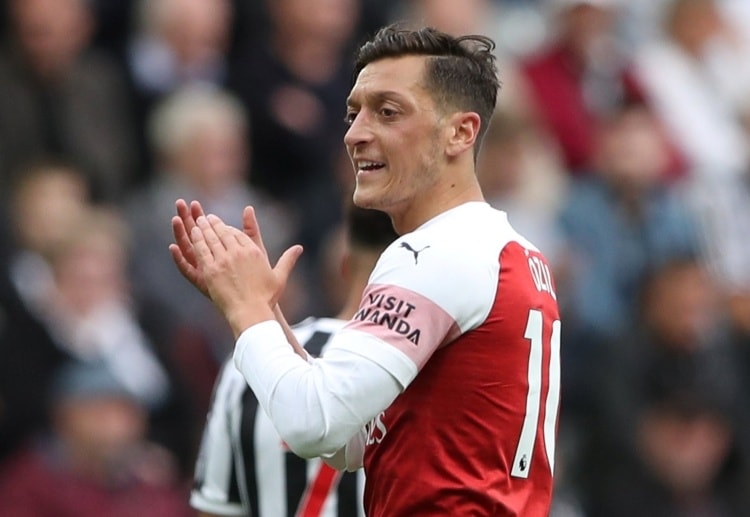 Mesut Ozil membawa kemenangan bagi Arsenal di Liga Inggris