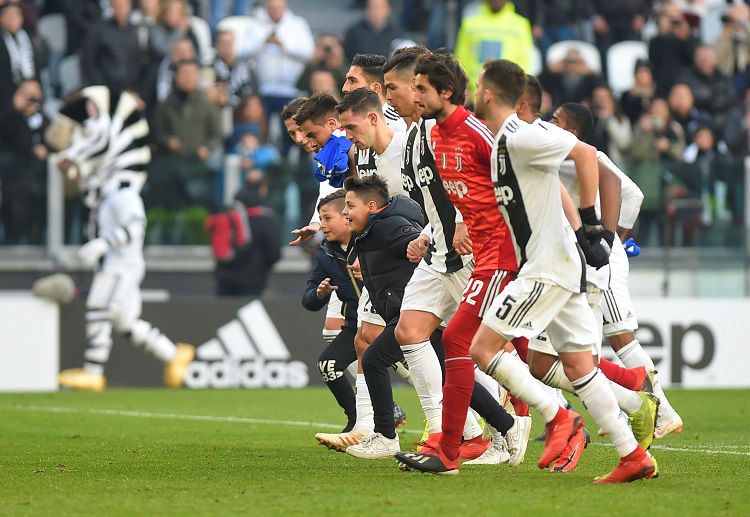 Juventus are still on their unbeaten run in Serie A after beating Sampdoria