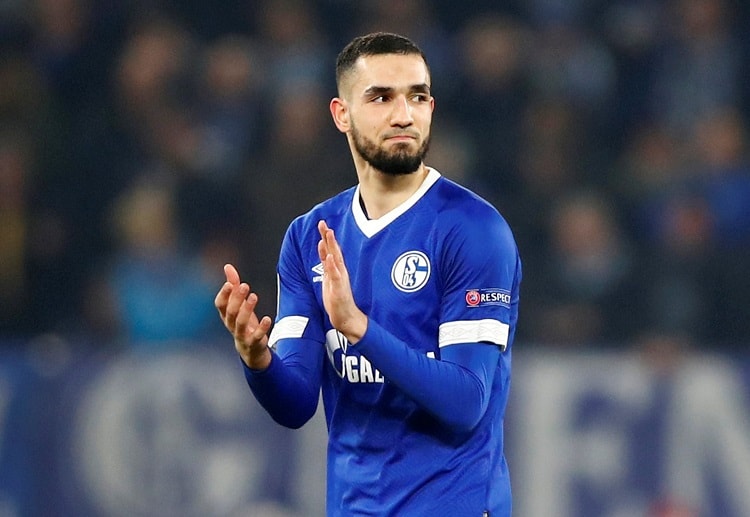 Schalke fans hail Nabil Bentaleb after he scored a brace against Man City in their Champions League clash