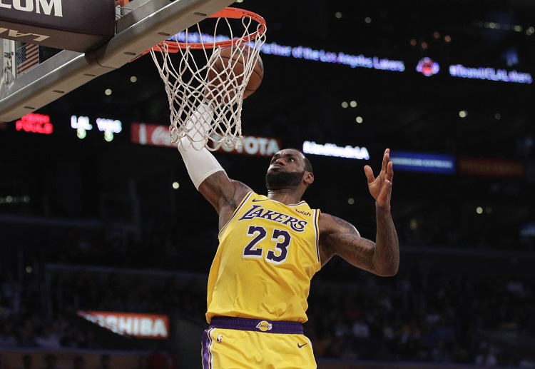 LeBron James berhasil tampil bagus saat Lakers menggilas Wizards.