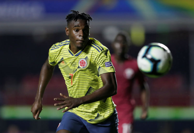 Penyerang Kolombia Duván Zapata sudah menorehkan dua gol sejauh ini. 