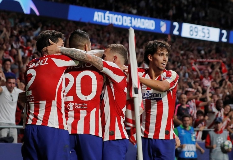 Atletico Madrid players have fired a second half comeback during their Champions League battle with Juventus