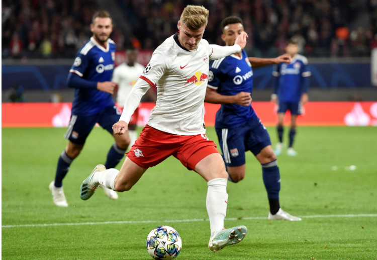 Timo Werner helped RB Leipzig end their Bundesliga match against Wolfsburg in a draw