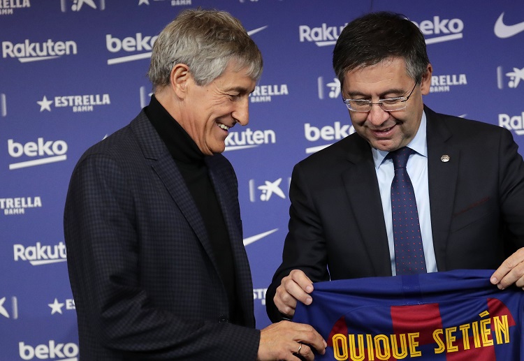 Quique Setien prepares for first La Liga match against Granada as the new Barcelona manager