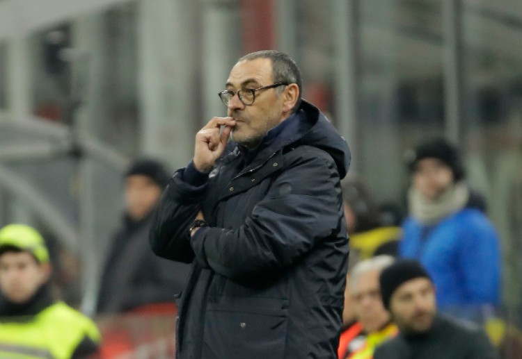 Juventus manager Maurizio Sarri is ready for their Coppa Italia match against AC Milan