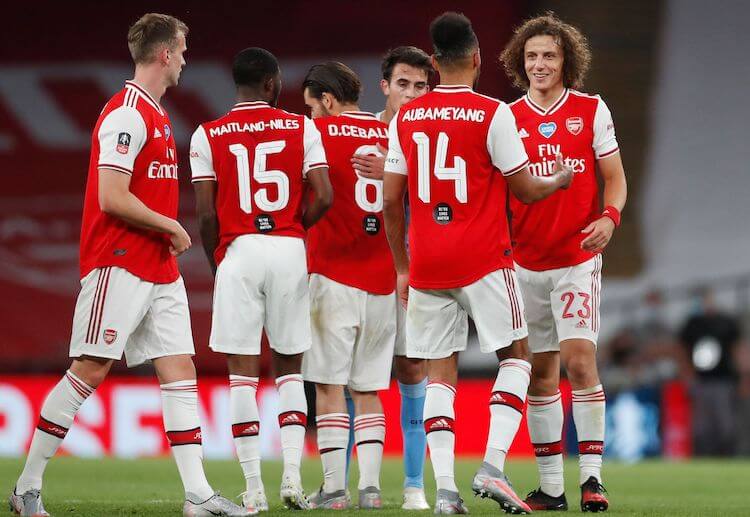 2 gol Arsenal di semifinal Piala FA dicetak oleh Aubameyang
