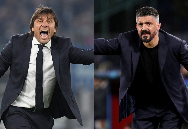 Serie A: Antonio Conte will try to outsmart Gennaro Gattuso's Napoli