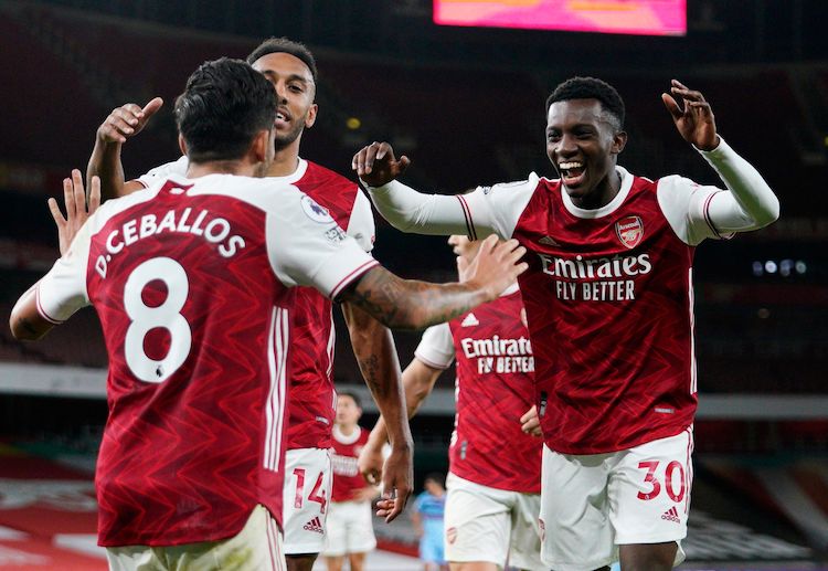 A late strike by Eddie Nketiah helps Arsenal beat West Ham in the Premier League