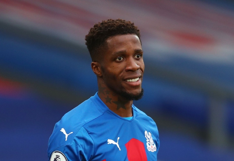 Wilfried Zaha is currently Crystal Palace's top scorer in Premier League