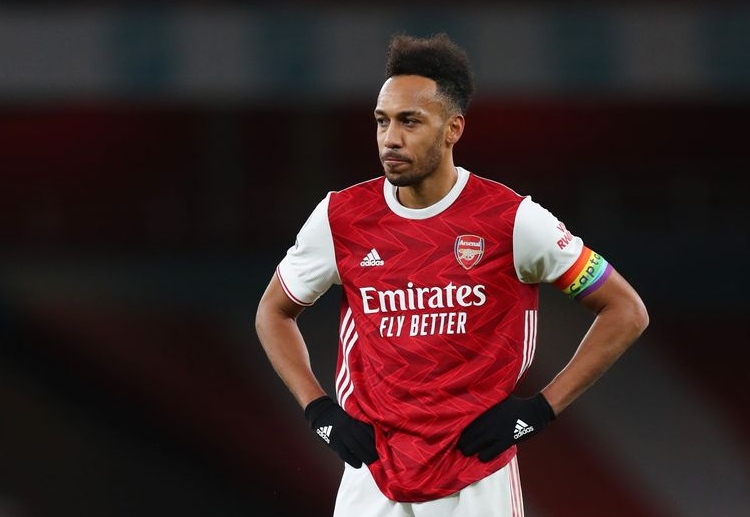 Pierre-Emerick Aubameyang hopes to lead Arsenal to victory when they face Man City in EFL Cup