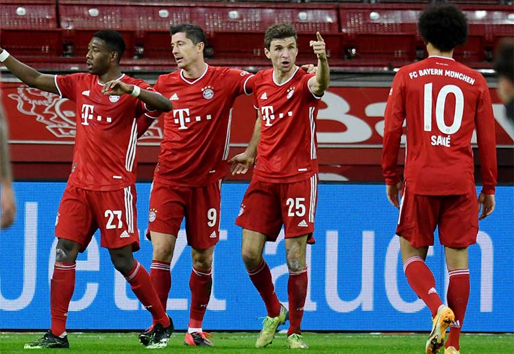 Robert Lewandowski top skor sementara Bundesliga