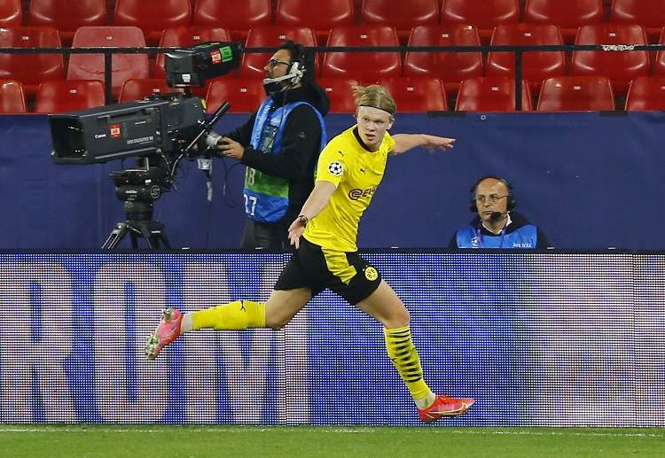 Erling Haaland bomber andalan Dortmund di Bundesliga