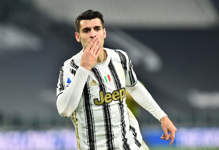 Alvaro Morata produktif di Liga Champions
