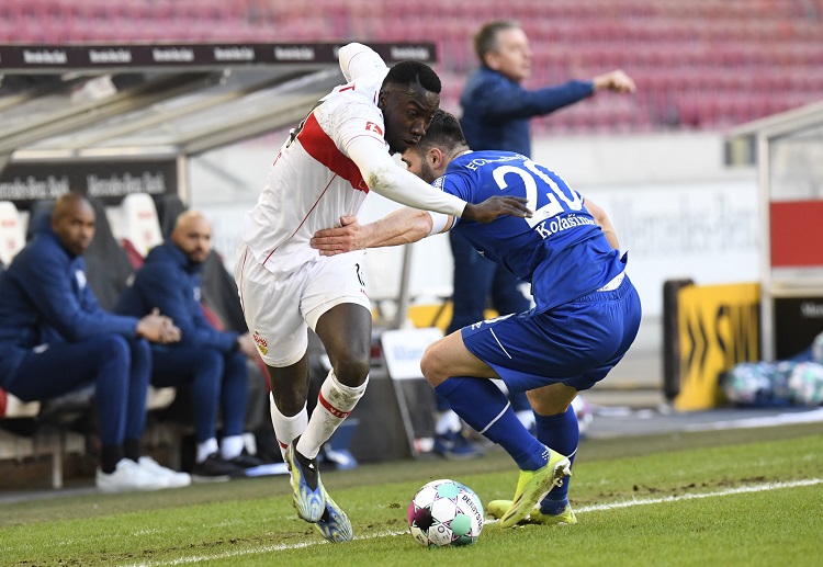 Silas Wamangituka has gone six matches without scoring in the Bundesliga for the second time this season