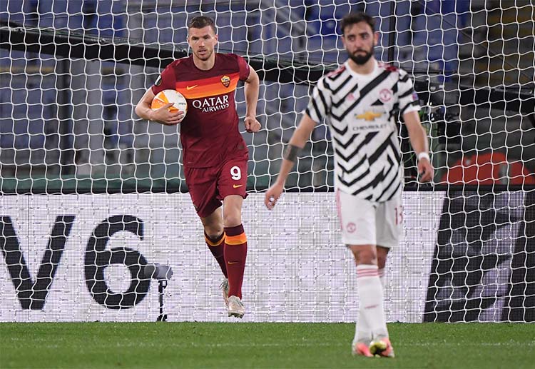 Skor Liga Europa: AS Roma 3-2 Man United (Agregat 5-8)