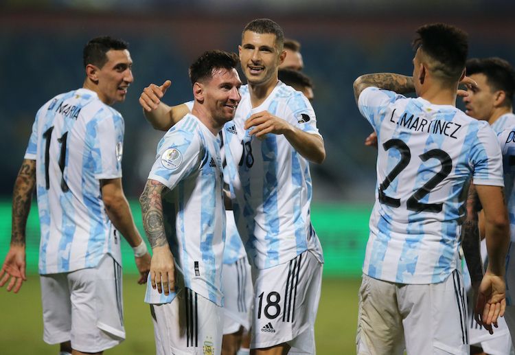 Semua pemain Argentina fit di Copa America 2021.