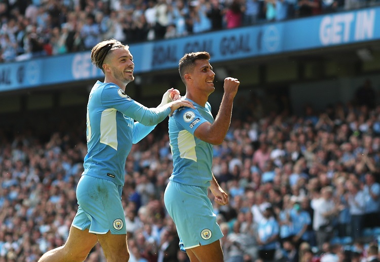 Rodri completed 102 passes in Man City's Premier League win vs Arsenal