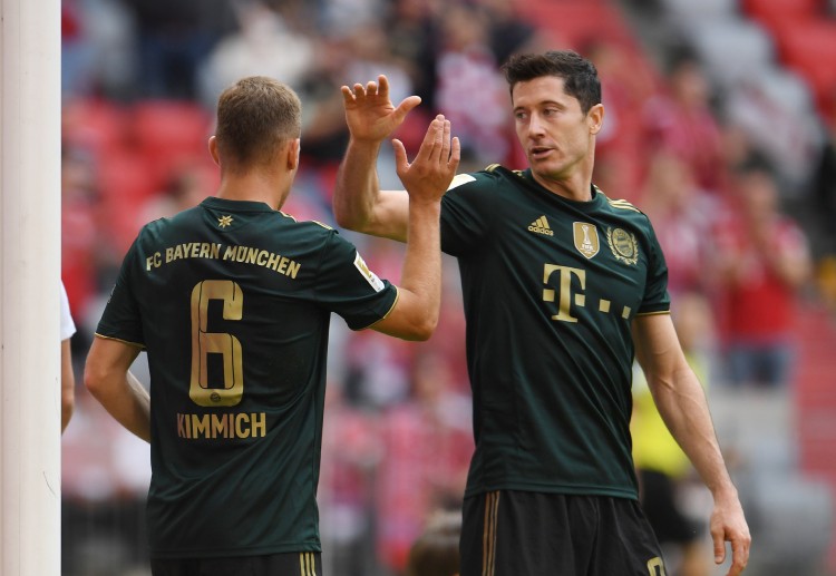 Bundesliga: Joshua Kimmich and Robert Lewandowski both scored in Bayern Munich's 7-0 win against Bochum