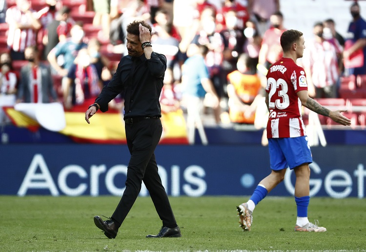 Atletico Madrid tạm thời đứng ở vị trí thứ 2 trên BXH La Liga 2021/22