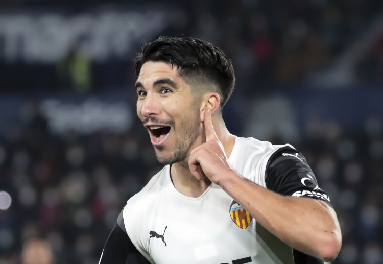 Carlos Soler currently has 7 goals scored in La Liga