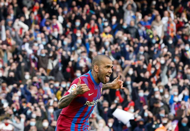 La Liga: Barcelona veteran Dani Alves receives red card for horror tackle after Atletico Madrid masterclass