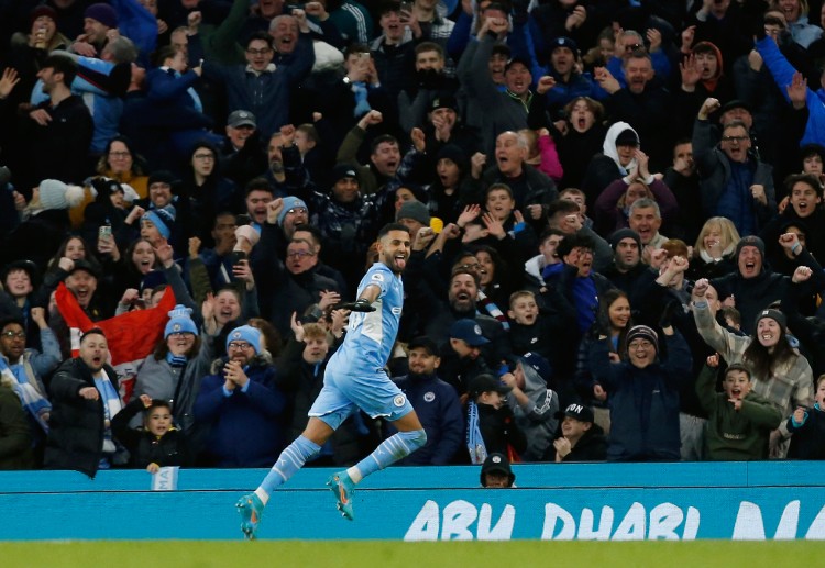 Riyad Mahrez telah cetak 10 gol di Liga Inggris