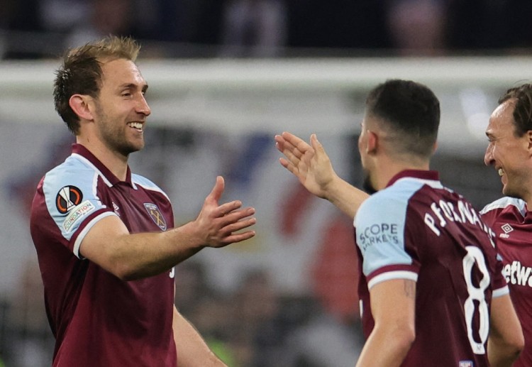 West Ham United won against Lyon in the Europa League quarter-finals