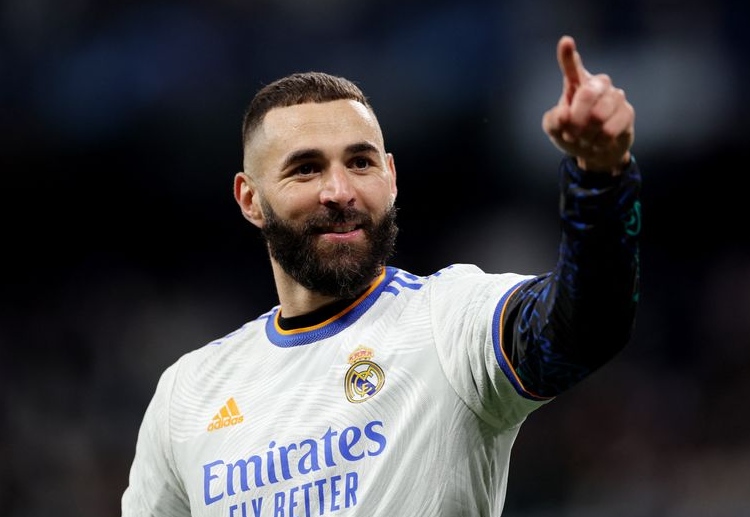 Real Madrid's Karim Benzema has topped the goal-scoring list this 2021/22 La Liga season