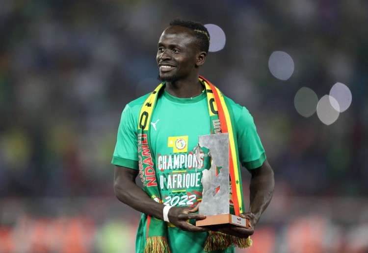 Sadio Mane pemain andalan Senegal di Piala Dunia.