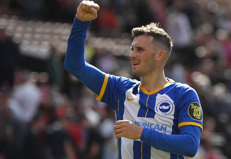 Pascal Gross scored a brace in Brighton's 2-1 Premier League 2022/23 win over Manchester United