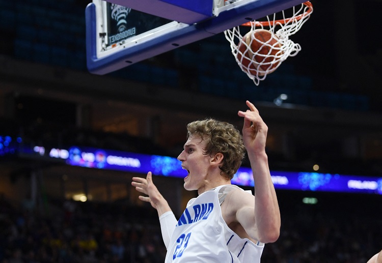 NBA player Lauri Markkanen averaged 27.9 points and 8.1 rebounds per game for Finland