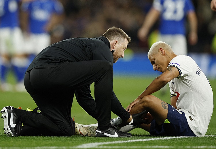 Richarlison is set to miss Spurs’ next Premier League game against Manchester United