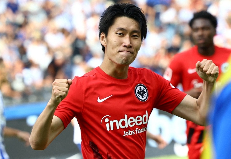 Daichi Kamada cetak banyak gol di Bundesliga musim ini