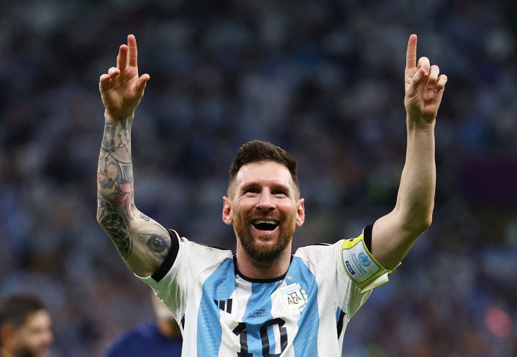 Lionel Messi optimsi di Piala Dunia.