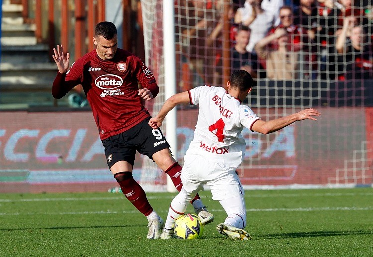 AC Milan beat Salernitana to resume the Serie A season by closing to within five points of Napoli