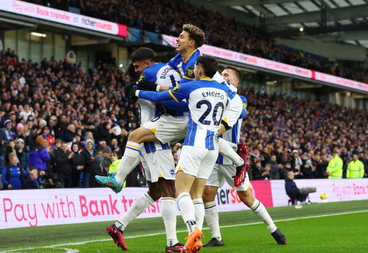 Brighton & Hove Albion are sitting on the 8th spot of the Premier League table