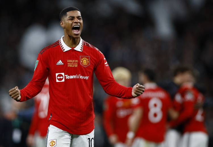 Marcus Rashford telah cetak 14 gol di Liga Inggris.