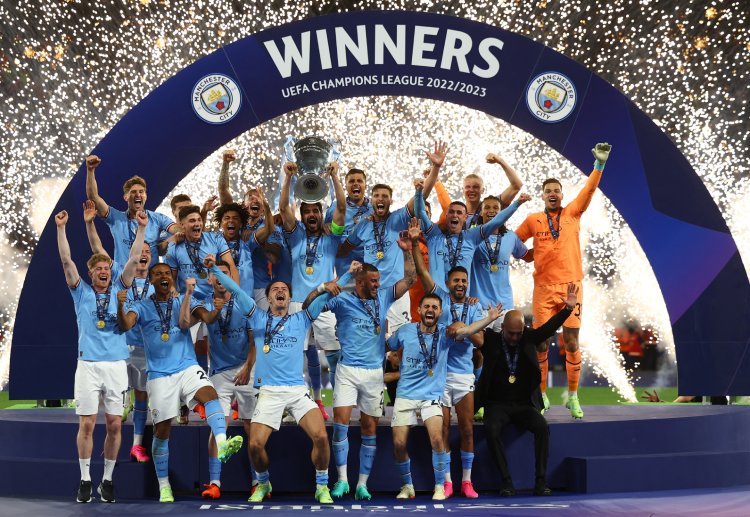 Cuối cùng sau 7 năm dẫn dắt Man City, Pep đã có chức vô địch Champions League thứ 2 trên cương vị HLV