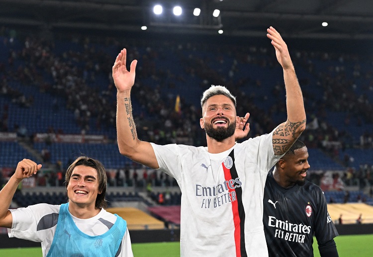 Olivier Giroud to lead AC Milan against rivals Inter in Serie A this weekend