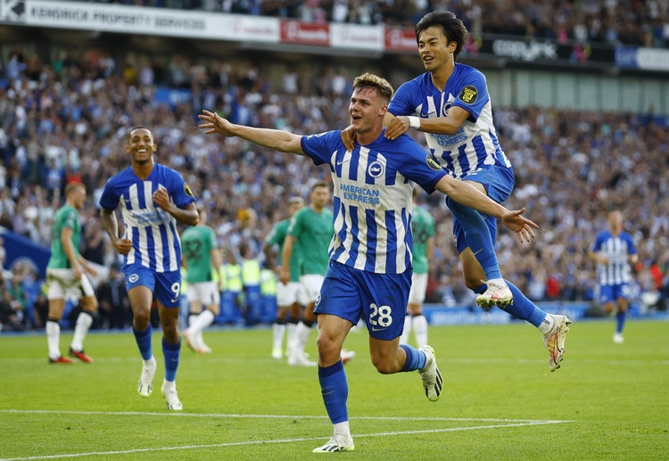 Brighton là đội có hàng công ấn tượng với 12 bàn sau 4 vòng đấu Premier League 2023/24